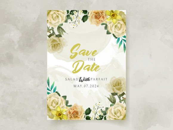 Download Wedding Card Yellow Flowers Illustration - Yellow flowers Collection