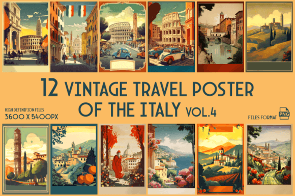 Download Vintage Travel Posters of the Italy - Posters Collection